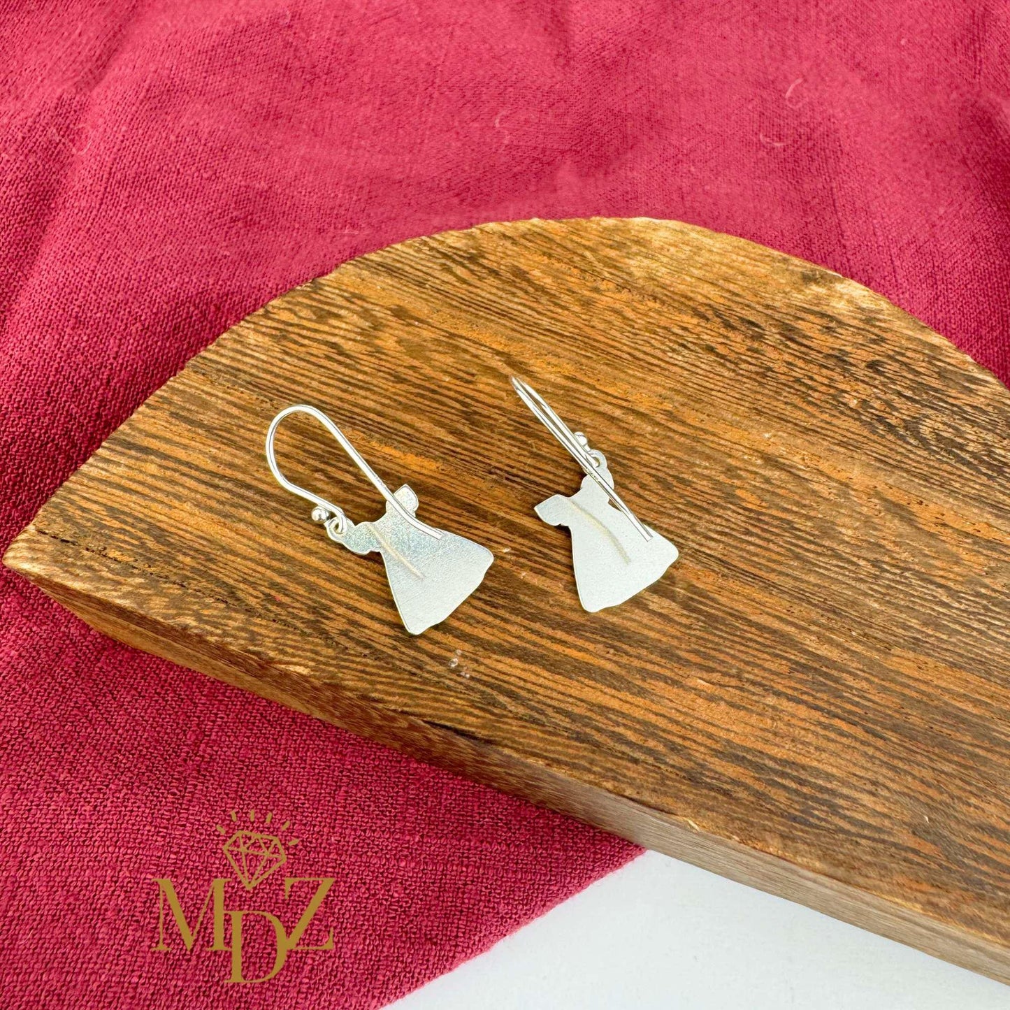 Sterling Silver Baby Outfit Earrings: “It’s A Girl” or “It’s A Boy”