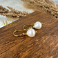 Freshwater Pearl Drops Earring : Simple Work Jewelry, June Birthstone