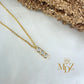 Tiny Gold Plated Three Stone Necklace : Dainty CZ Layering Bezel Necklace