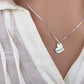 Sterling Silver Broken Heart Necklace: Kintsugi Jewelry, Healing Gift
