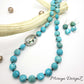 Turquoise Howlite Necklace