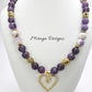 Amethyst Beads Necklace