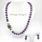 Amethyst Bead Necklace