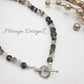 Black Rutilated Quartz Necklace