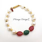 Emerald and Ruby Bracelet