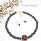Garnet Choker Necklace