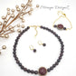 Garnet Choker Necklace