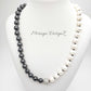 Black and White Necklace 
