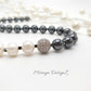 Black and White Necklace 