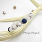 Moonstone Bead Bracelet