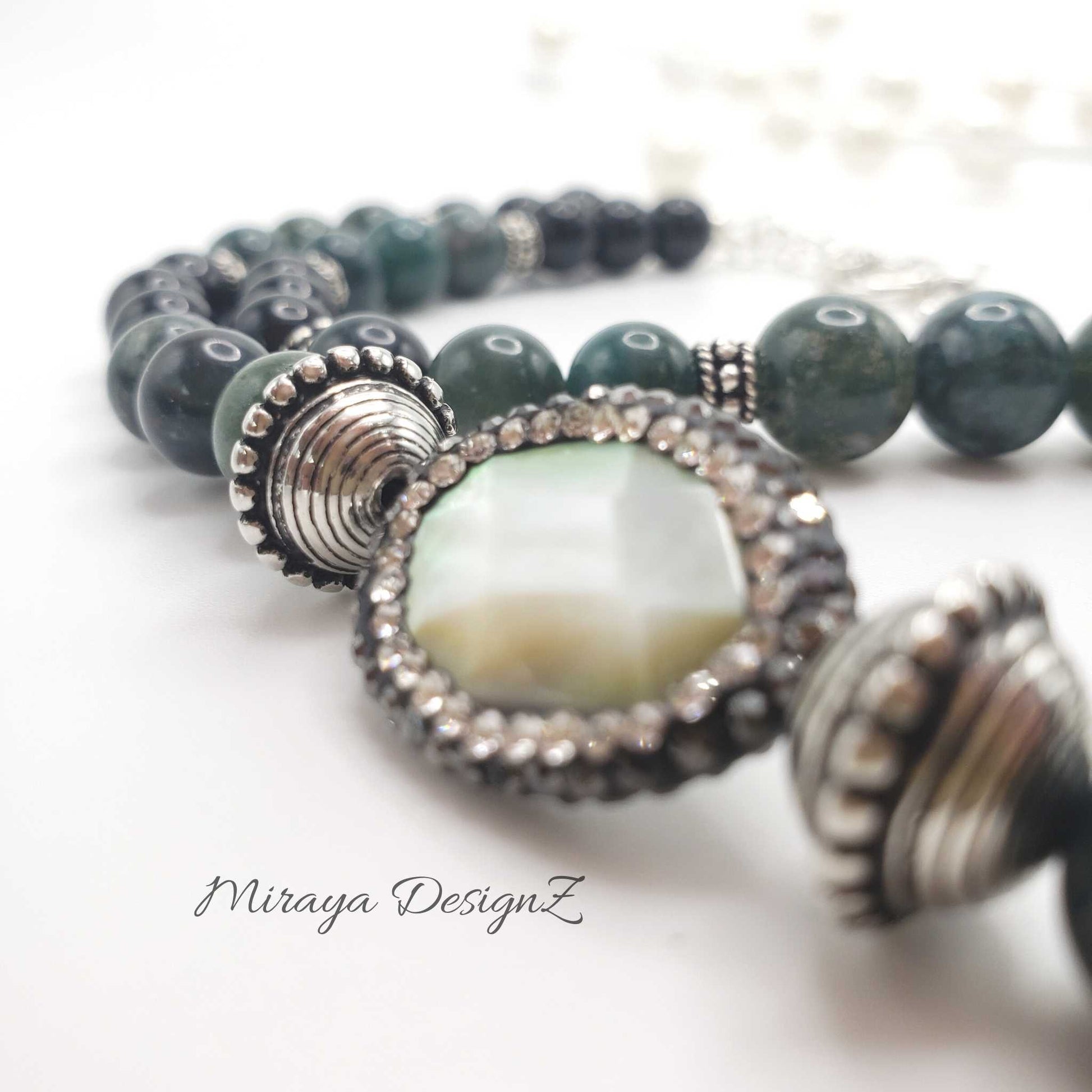 Moss Agate Necklace