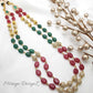 Two Strand Ruby and Emerald 