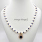 Blue Pearl Necklace