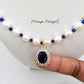 Blue Pearl Necklace