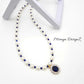 Blue Pearl Necklace