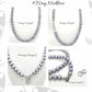 Silver Gray Pearl Necklace