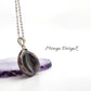 Deep Blue Keshi Pearl Necklace