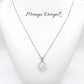 Moonstone Sterling Silver Necklace
