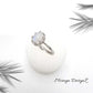 Oval Moonstone Ring