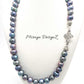 Peacock Pearl Necklace